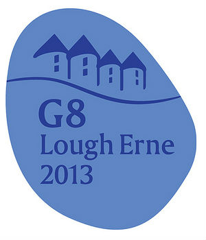 Logo des G8-Gipfels 2013